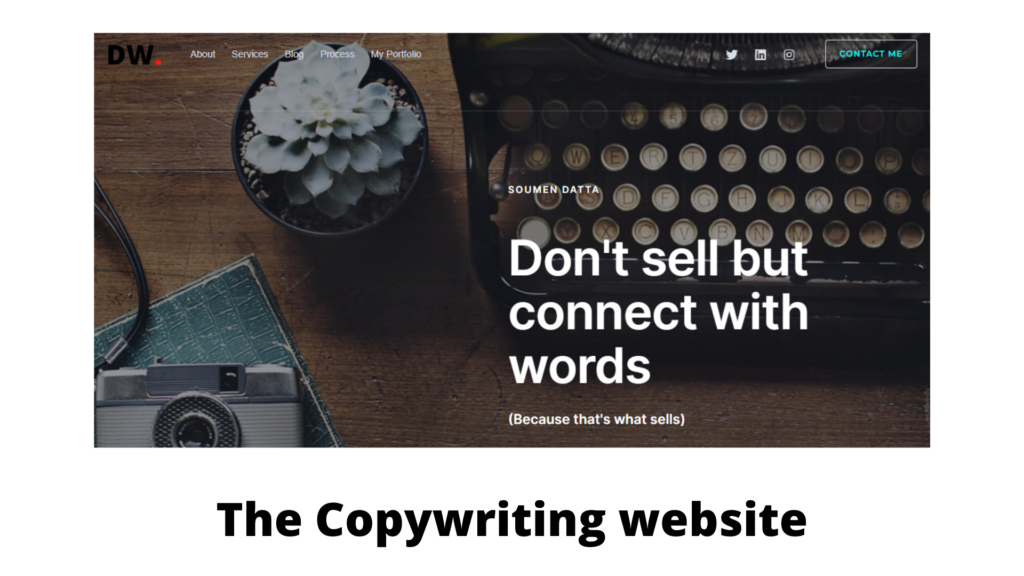 The copywriting website